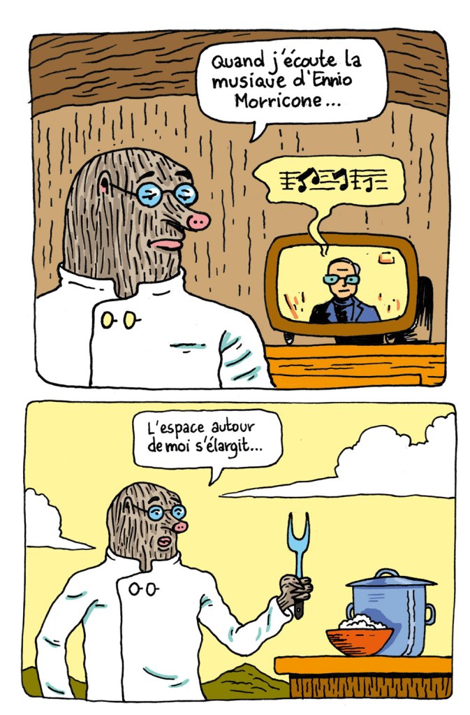 Taupe Chef : hommage en dessin à Ennio Morricone (partie 1)