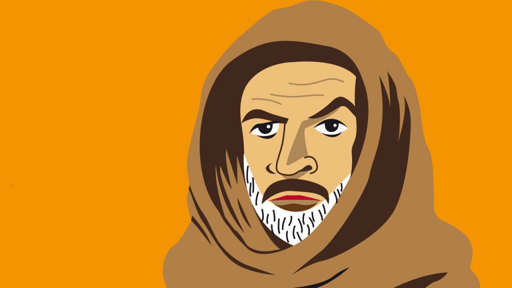 Portraits (détail d'une illustration de Sean Connery