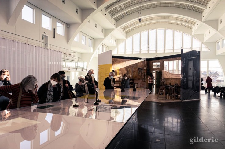 Exposition Giacometti à la Cité Miroir (Liège)