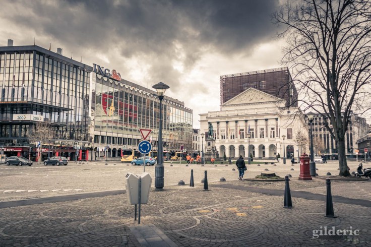 Liège en quarantaine (mars 2020) - le centre ville et l'opéra
