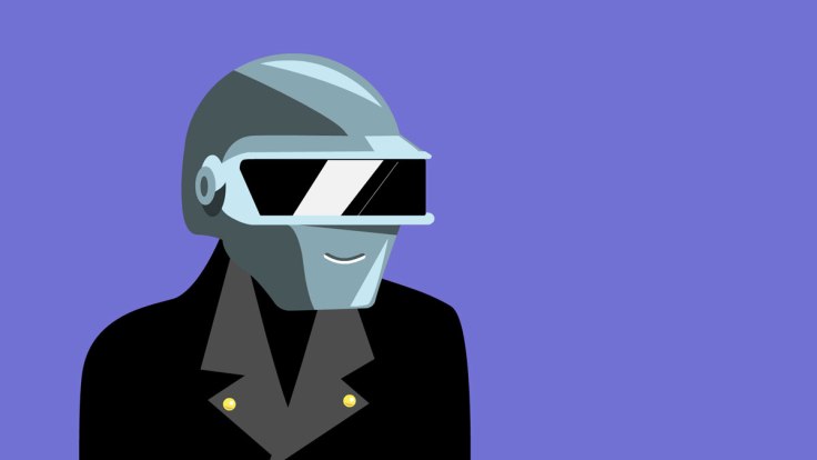 Le secret de Daft Punk (illustration vectorielle)