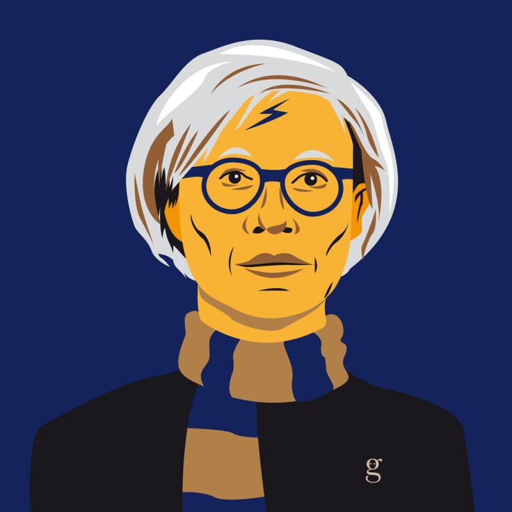 Mashup Andy Warhol x Harry Potter (vector illustration) - variante Serredaigle