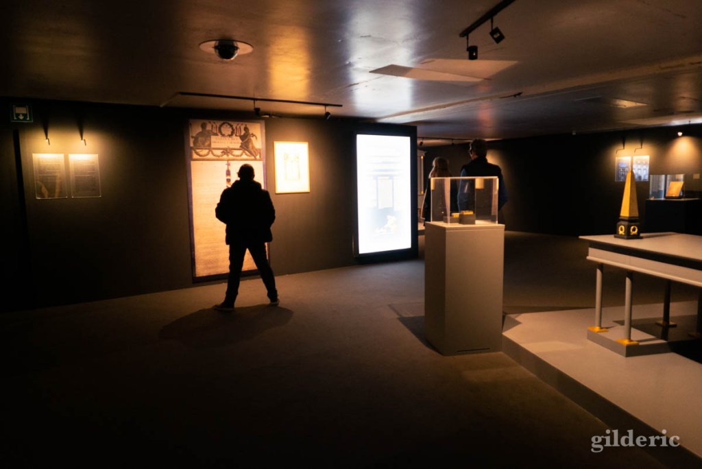 Expo Napoléon : code civil et droits de l'homme (reconstitution)