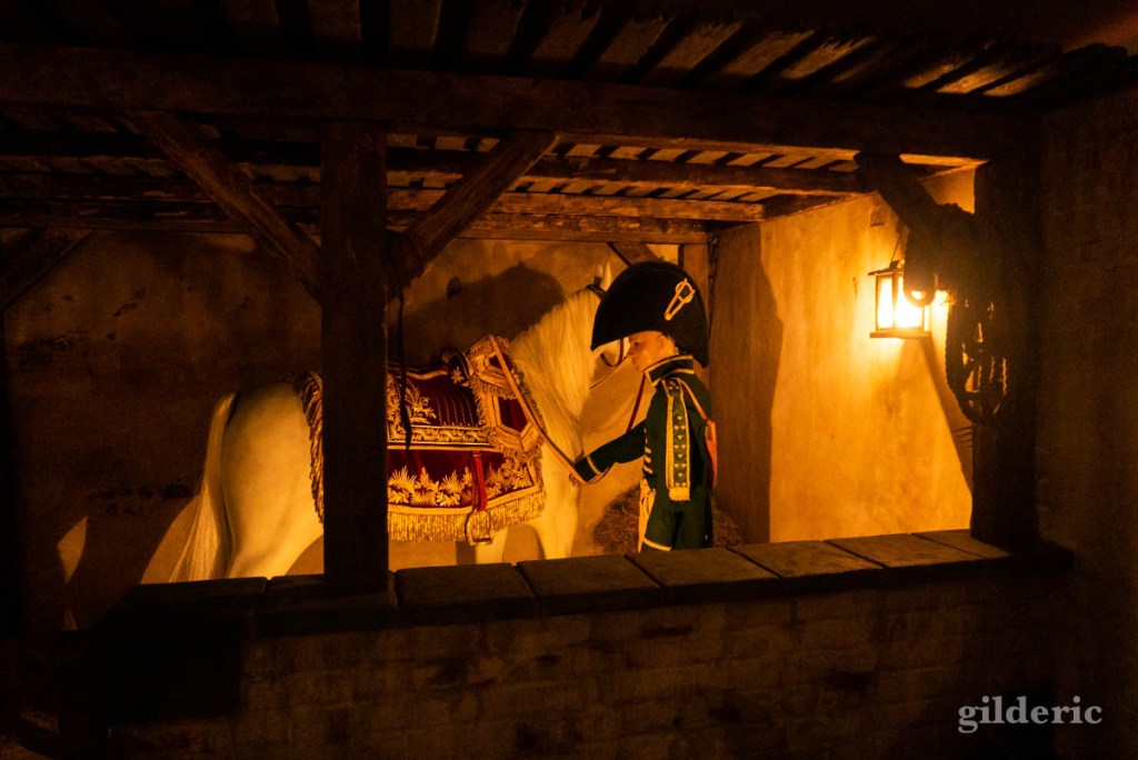 Expo Napoléon : au-delà du mythe, gare de Liège-Guillemins : bivouac napoléonien (reconstitution)