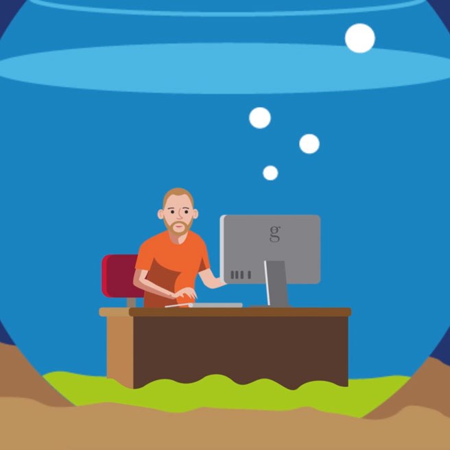 Mise en scène pour la vidéo à partir de l'illustration de couverture