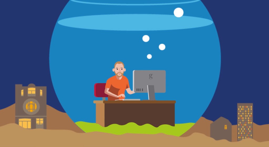 Mise en scène pour la vidéo à partir de l'illustration de couverture