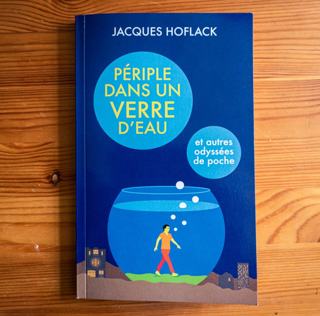 Périple dans un verre d'eau - un livre de Jacques Hoflack - couverture illustrée par Gilderic
