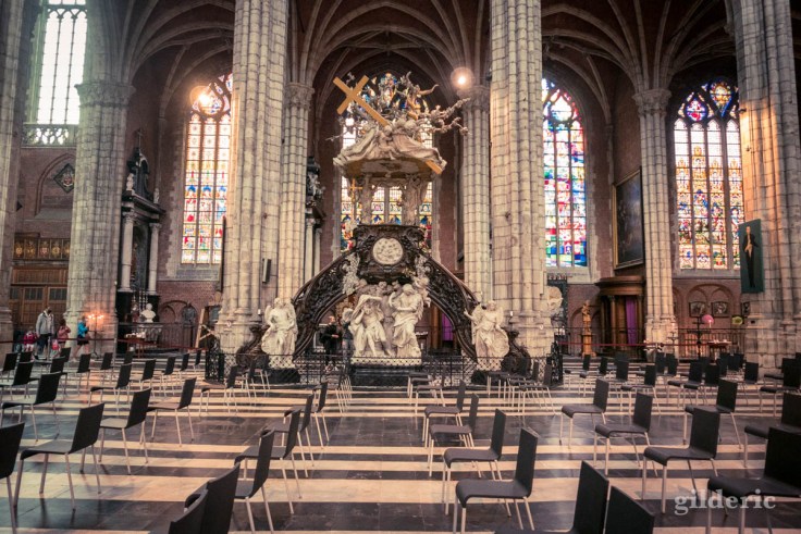 Chaire de vérité de la cathédrale Saint-Bavon (Gand) par Laurent Delvaux