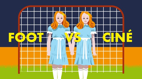 Foot vs ciné : Shining (dessin)