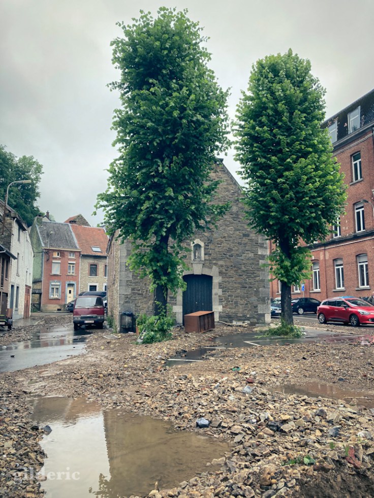 Après les inondations à Theux