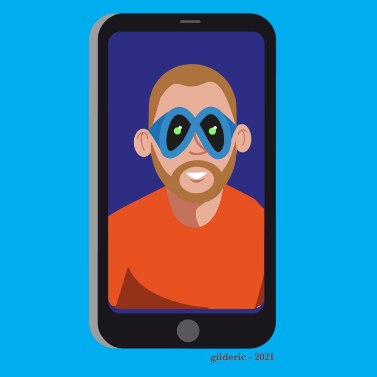 Meta, un met averse à portée de smartphone ? - vector illustration