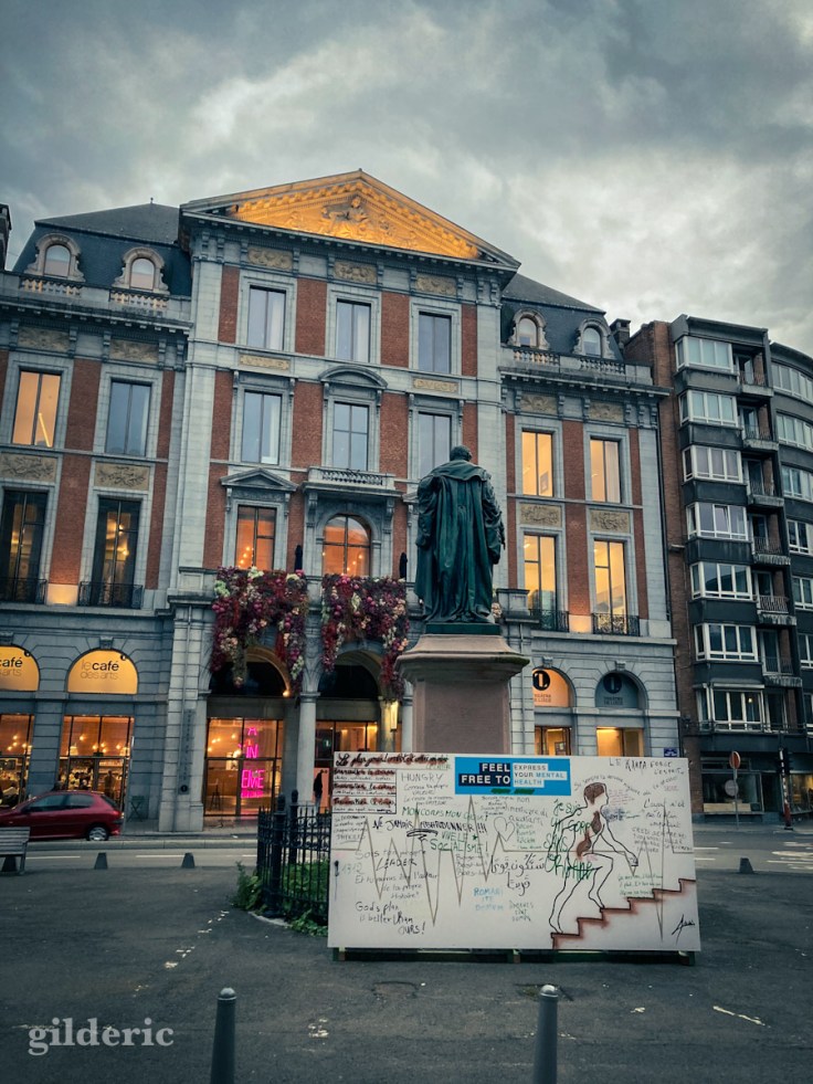Theatre de Liège en automne