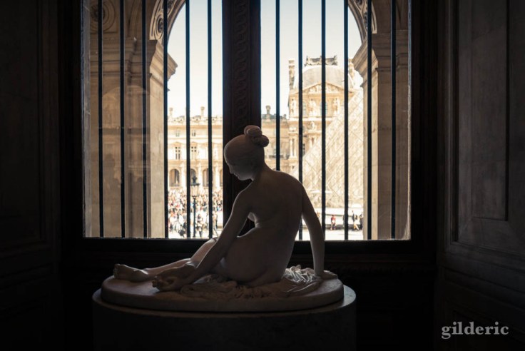 Nymphe au scorpion de Lorenzo Bartolini, musée du Louvre, Paris