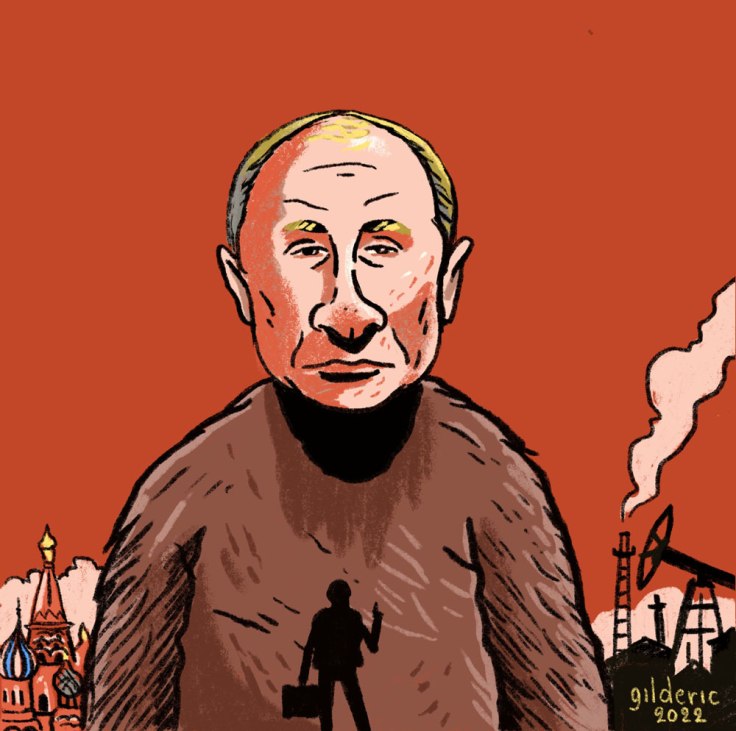 Poutine tout puissant ? - caricature (dessin Procreate)