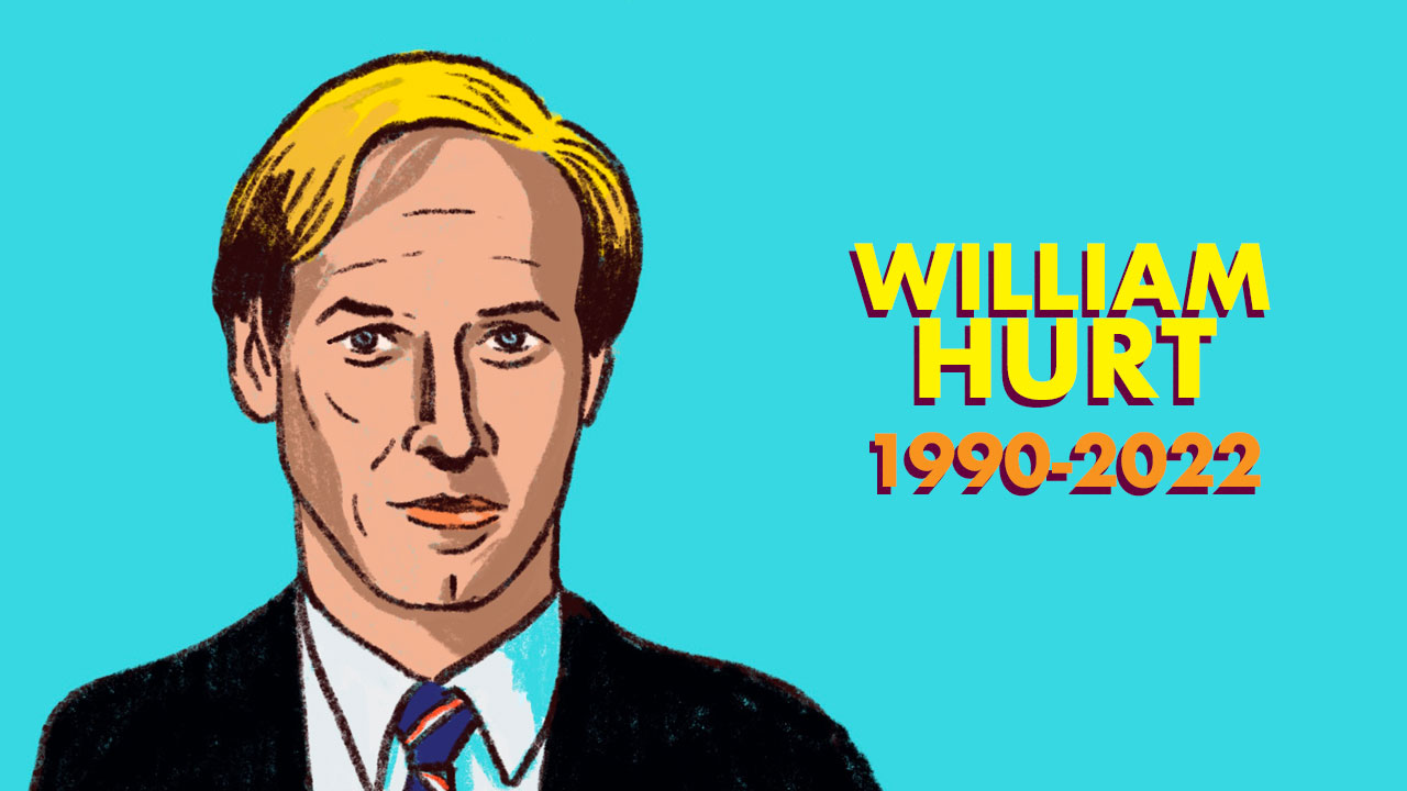 William Hurt illustré - portrait Procreate
