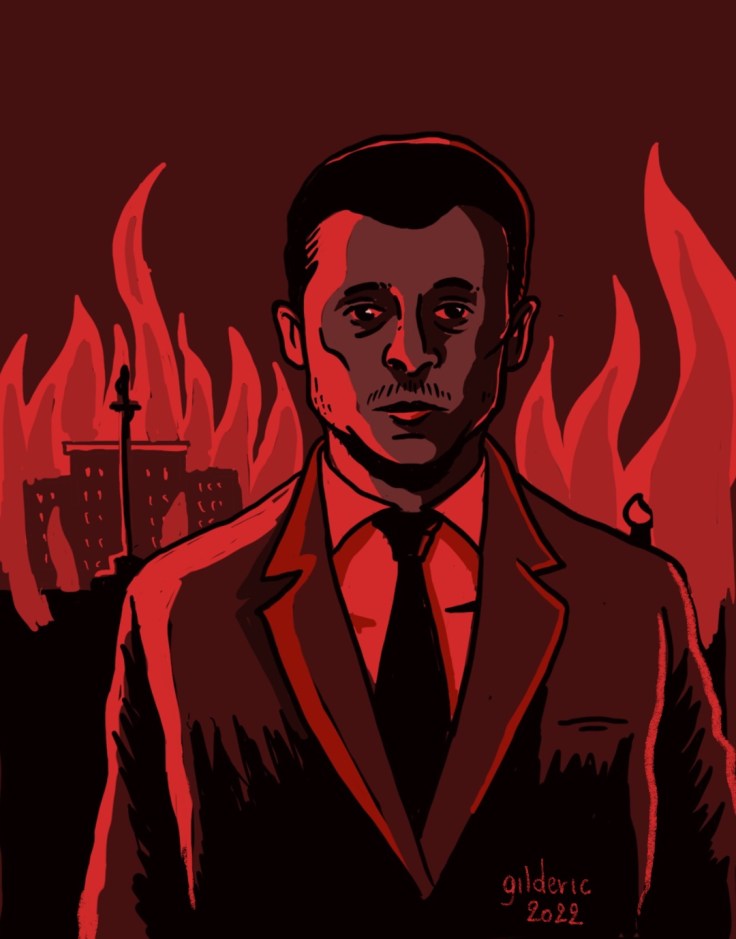 Volodymyr Zelensky dans Kiev assiégée - dessin Procreate