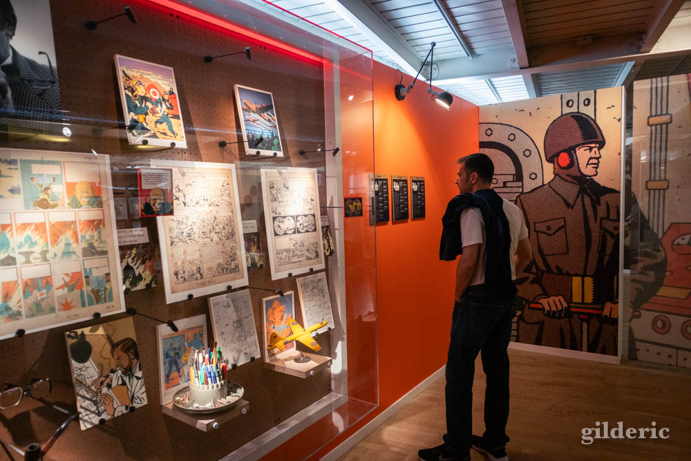 L'art d'E.P. Jacobs : exposition "Le secret des Espadons" au Musée de la BD à Bruxelles
