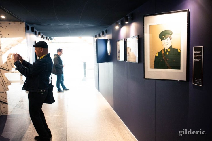 D'un espadon à l'autre (au Musée de la BD à Bruxelles)