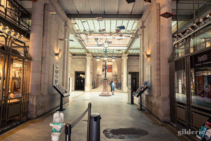 Entrée du Musée de la BD à Bruxelles