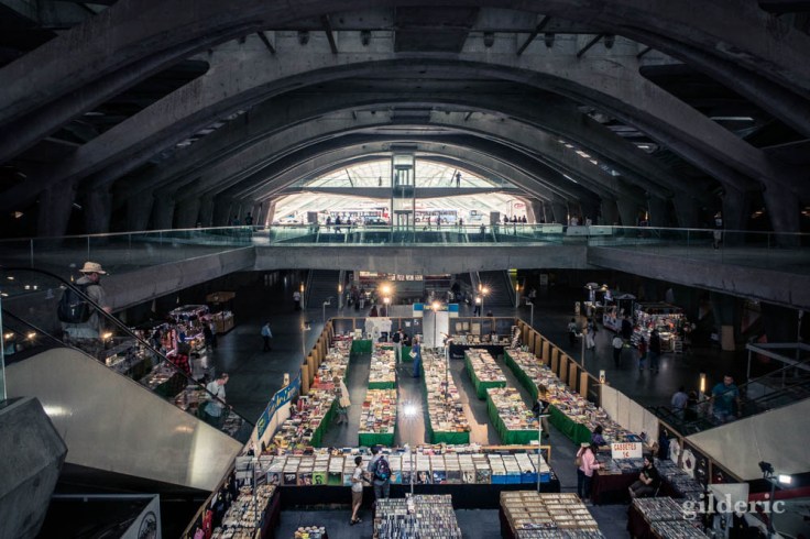 Intérieur de la Gare d'Oriente (Calatrava) à Lisbonne