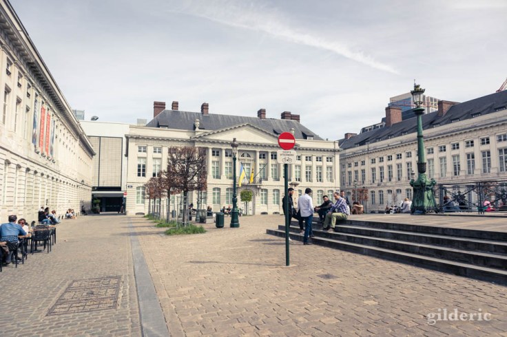 La Place des Martyrs, un havre de paix aux centre de Bruxelles