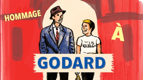 Hommage à Jean-Luc Godard (A bout de souffle - affiche alternative)