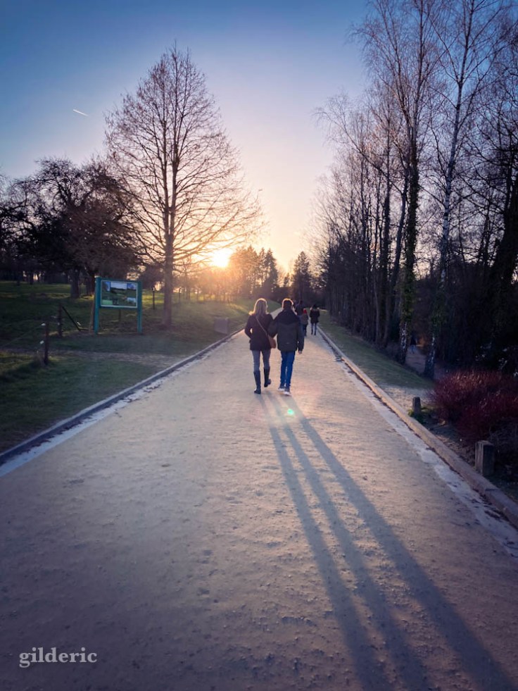 Fin de visite (et de journée) à la Fondation Folon et au domaine Solvay.