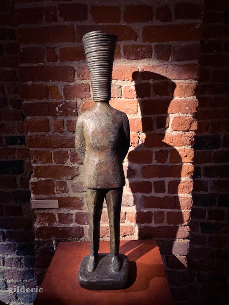 Sculpture de Folon (à la Fondation Folon)