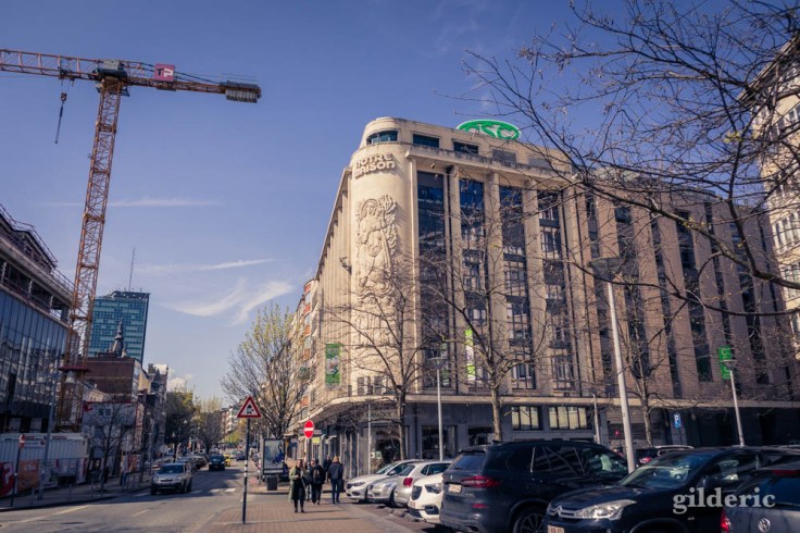 L'immeuble Notre Maison, boulevard Tirou à Charleroi