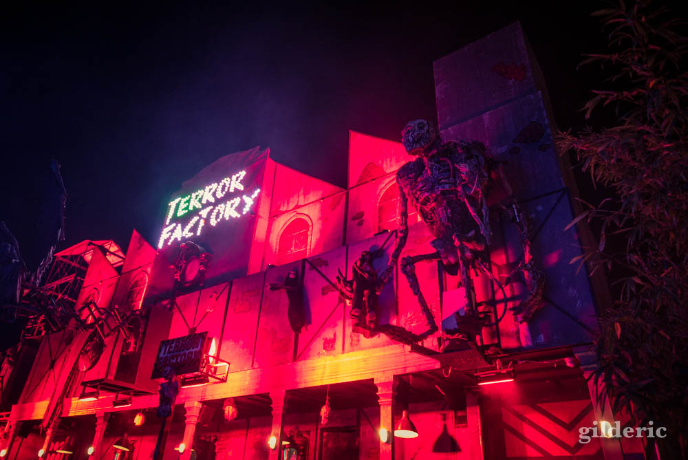 Terror Factory, une des maisons hantées de la foire de Liège