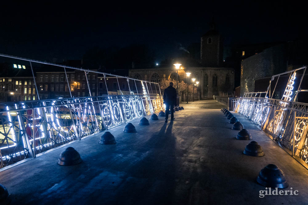 Solitude et mystère, pendant le Village de Noël à Liège