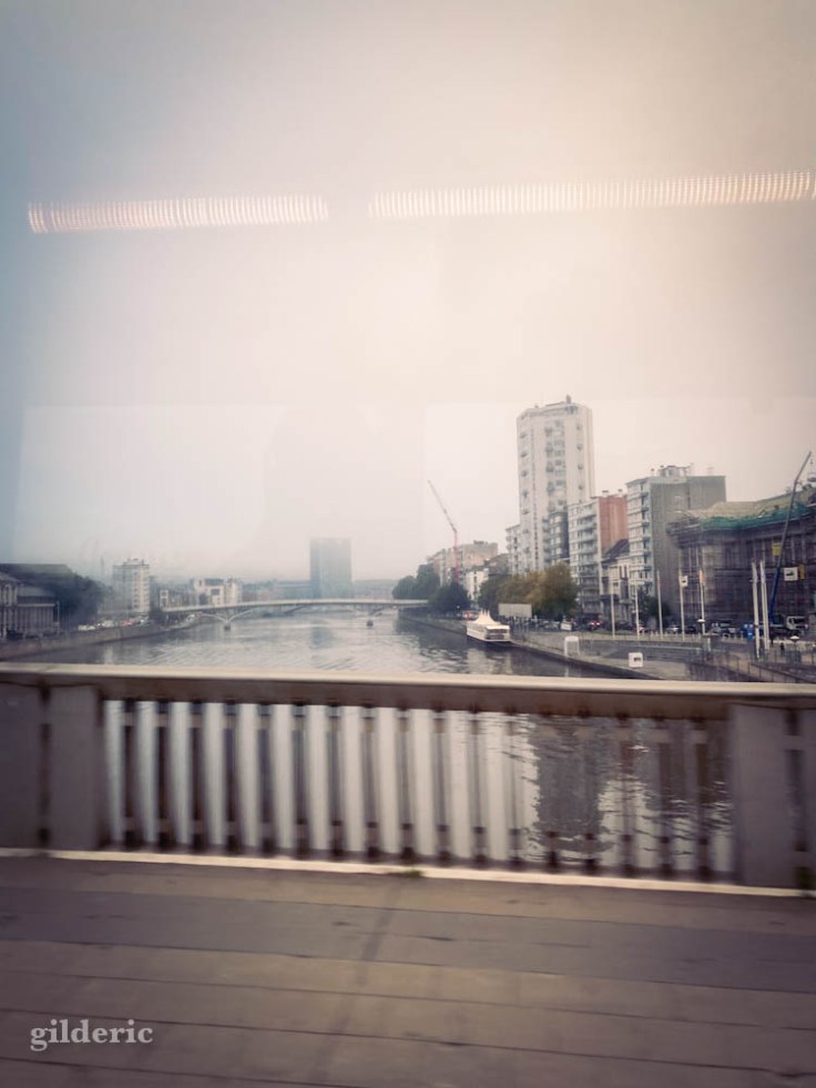 Un matin Simenon (ambiance brumeuse et pluvieuse) à Liège