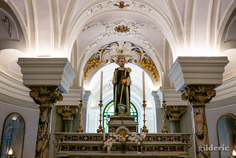 Statue de Saint Antonin, dans la crypte de la basilique Sant'Antonino