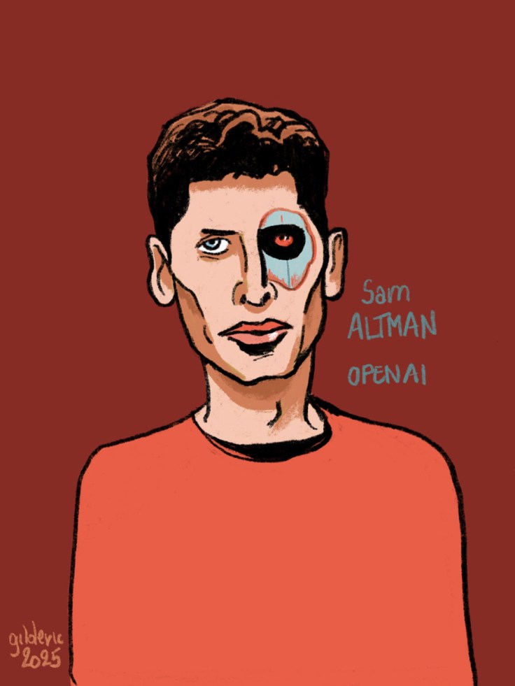 Sam Altman (OpenAI), dessin de Gilderic