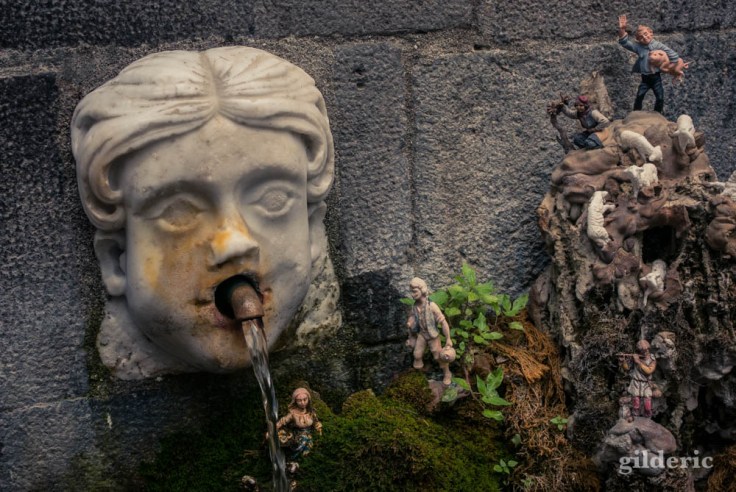 La surprenante fontaine De Cape 'e Ciucci à Amalfi