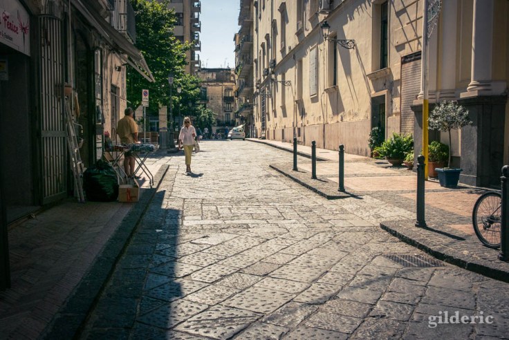 Dans le coeur historique de Salerne