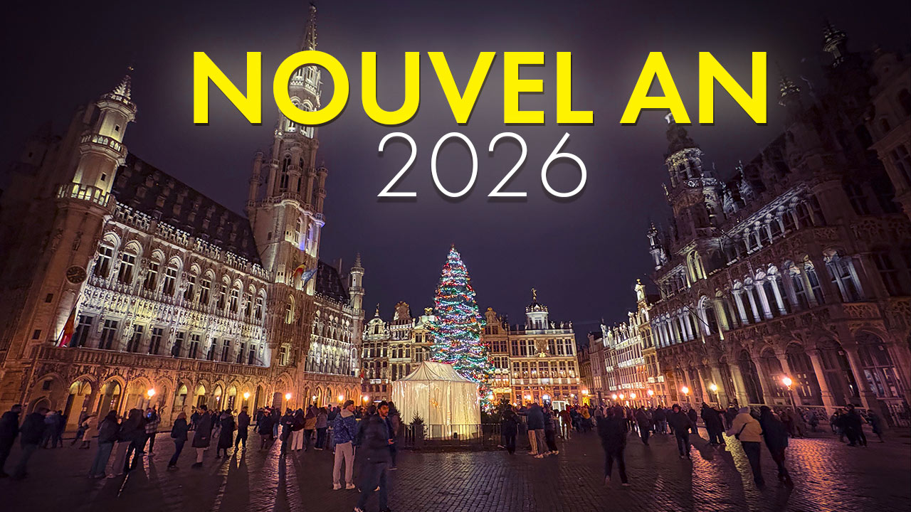 Nouvel An 2026 à Bruxelles autour de la Grand-Place