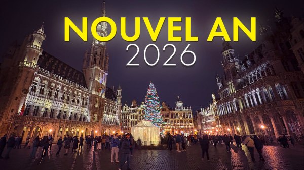 Nouvel An 2026 à Bruxelles autour de la Grand-Place