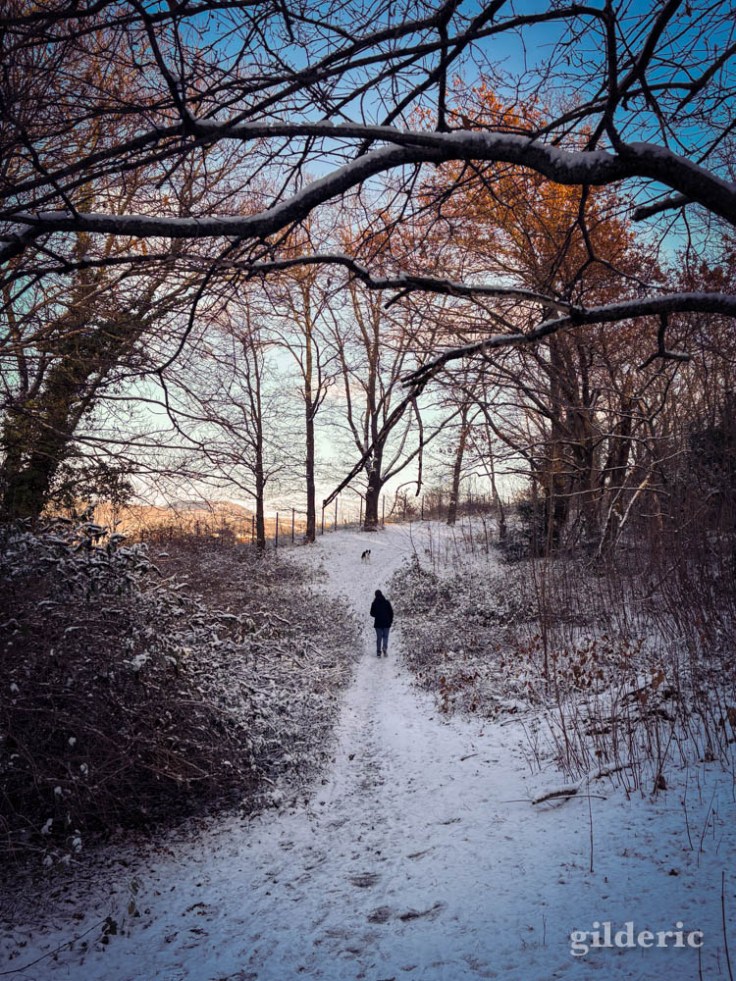 Un dimanche sous la neige près du fort de la Chartreuse