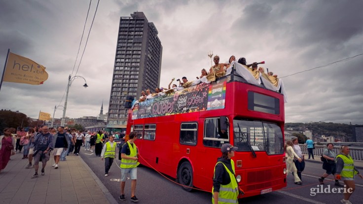 Liège Pride -2026 : photo d'un des chars